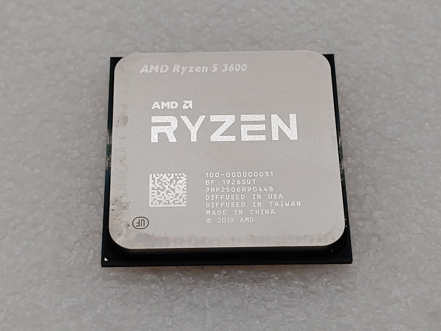 AMD Ryzen 5 3600 3.60GHz 6-Core 100-000000031 12-Thread AM4 CPU Processor