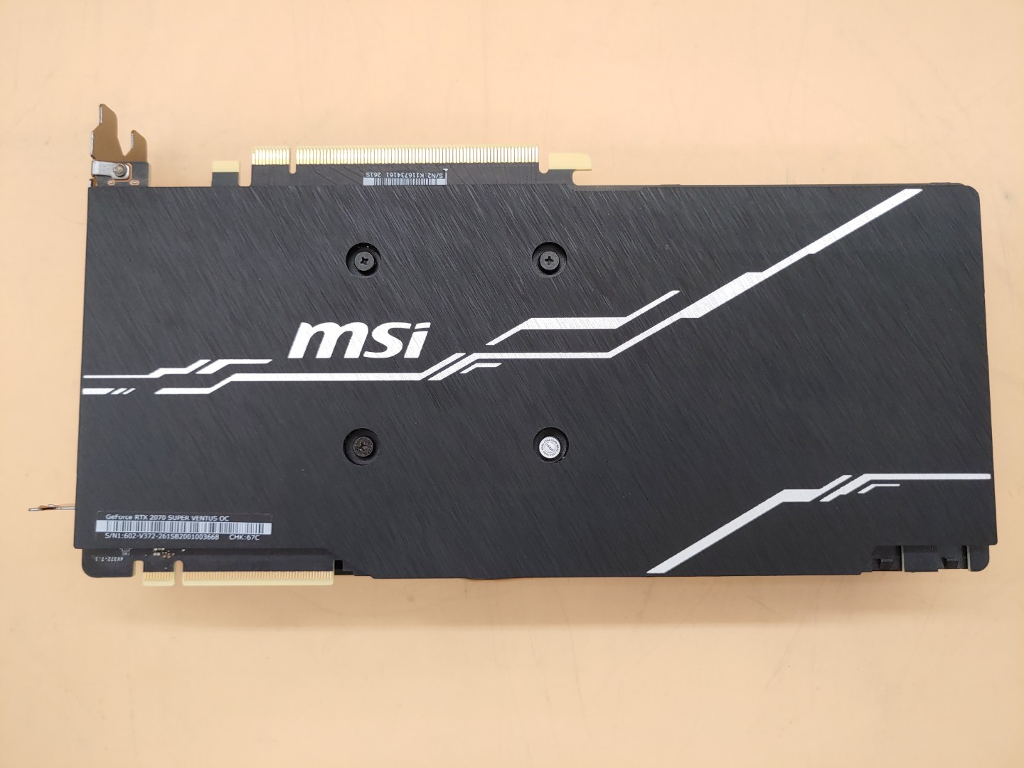 MSI GeForce RTX 2070 Super Ventus OC 8GB GDDR6 PCI-E Graphics Card - Image 8