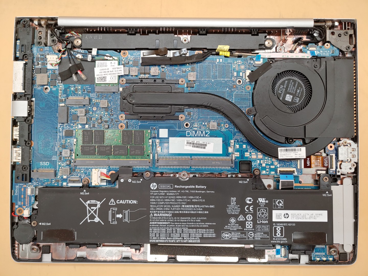 HP EliteBook 840 G5 14" Intel i5-8250U 8GB *NO SSD/NO OS/NO AC* **READ** - Image 7