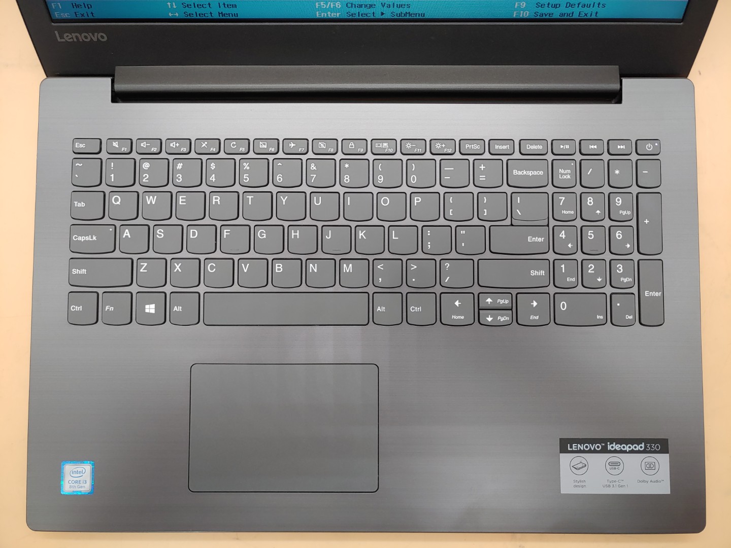 Lenovo IdeaPad 330-15IKB 15.6" Intel i3-8130U 4GB *NO HDD/NO OS/NO AC* *READ* - Image 4