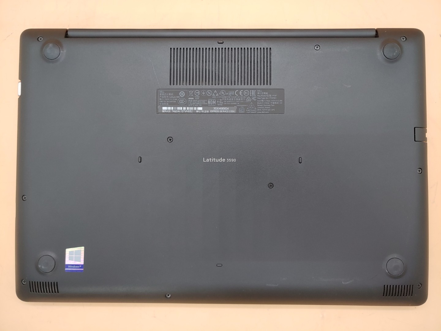 Dell Latitude 3590 15.6" Intel i7-8550U 8GB **NO SSD/HDD/NO OS/NO AC** *READ* - Image 6