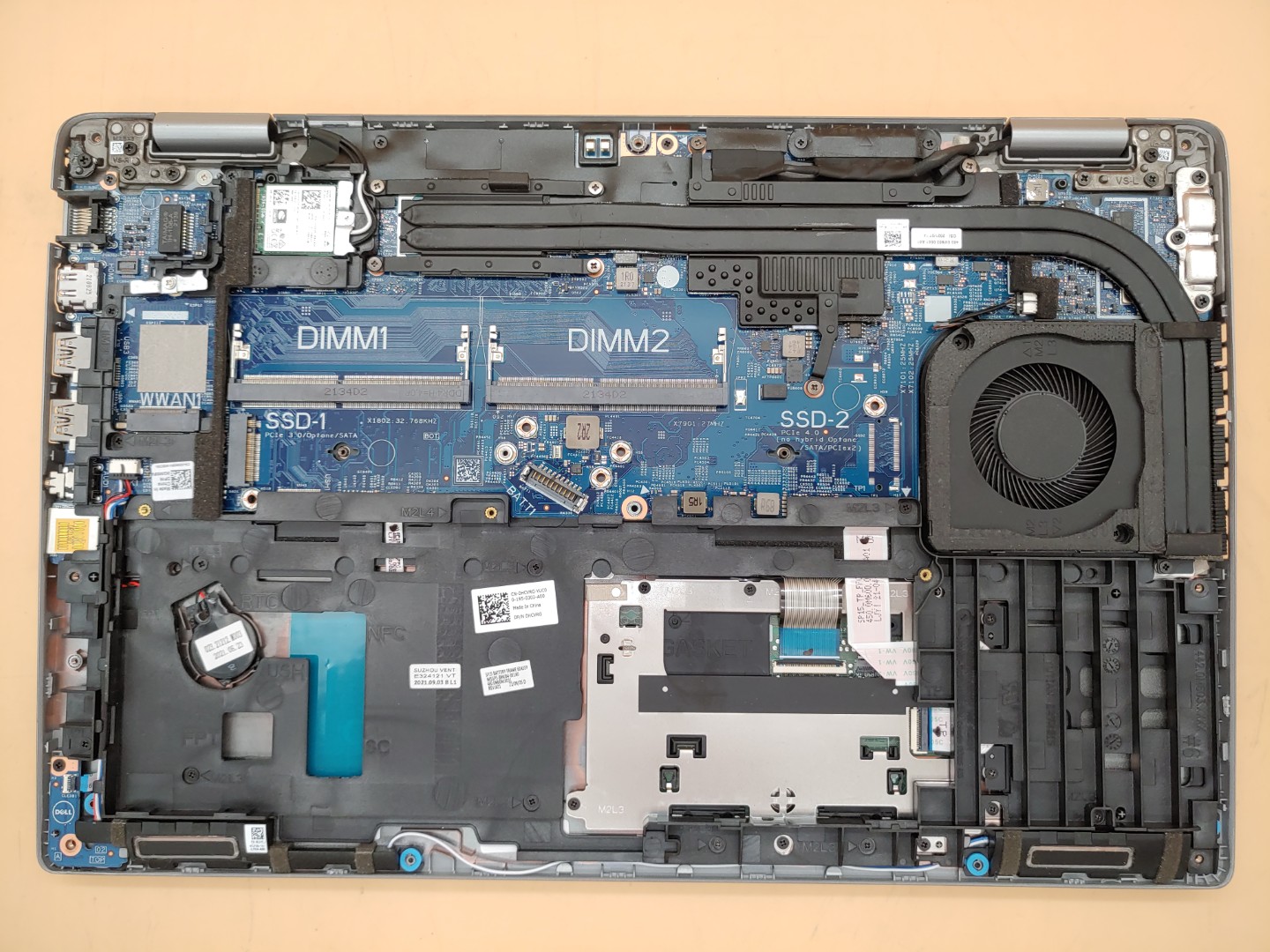 Dell Precision 3560 15.6" i7-1185G7 T500 *NO BATT/RAM/SSD/AC* *BIOS LOCKED* - Image 7