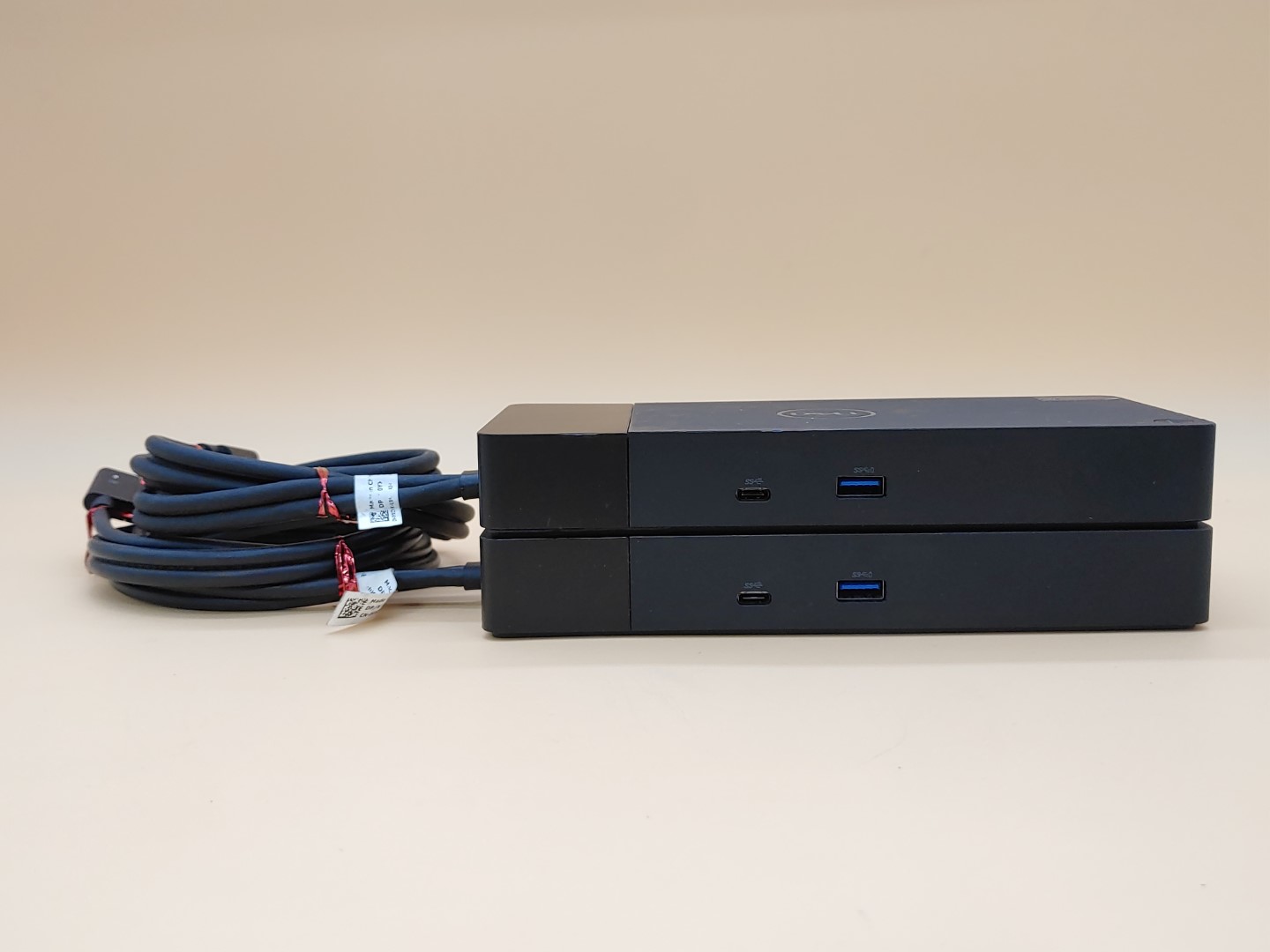 LOT of (2) Dell WD19DCS Performance Dock Dual USB-C (JMD7X) **NO A/C**
