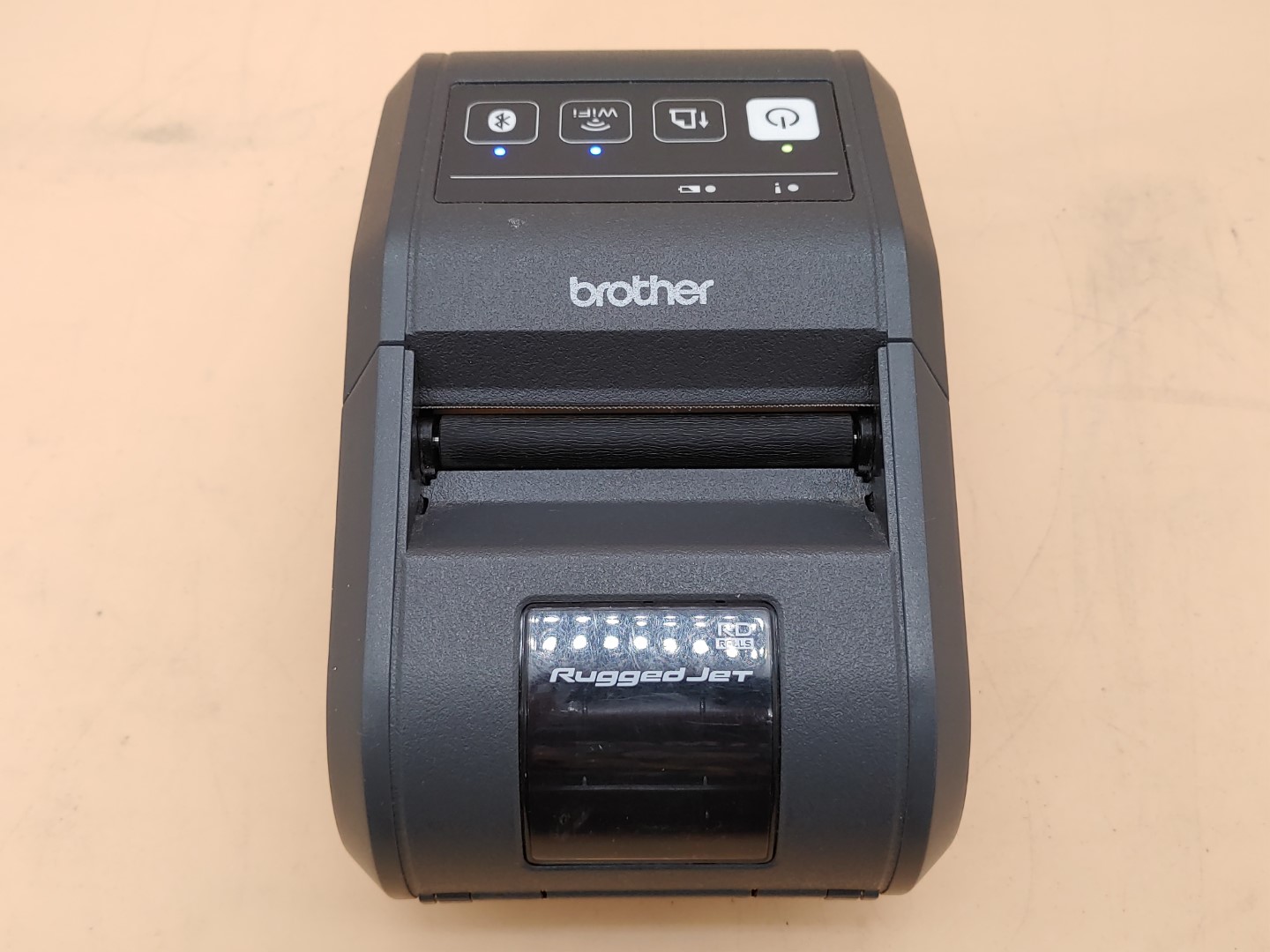 Brother RJ-3050Ai Rugged Mobile Wi-Fi Receipt Printer *NO A/C* *POWER TEST ONLY* - Image 6