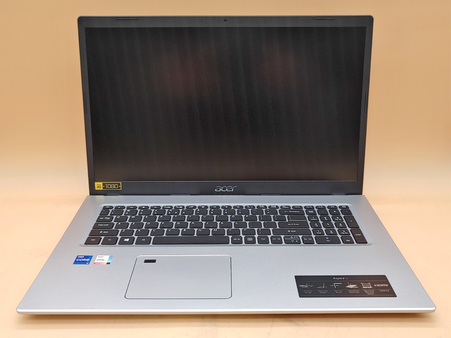 Acer Aspire A517-52 17.3" Intel i7-1165G7 8GB **NO SSD/NO AC* **NO POWER (DOA)**