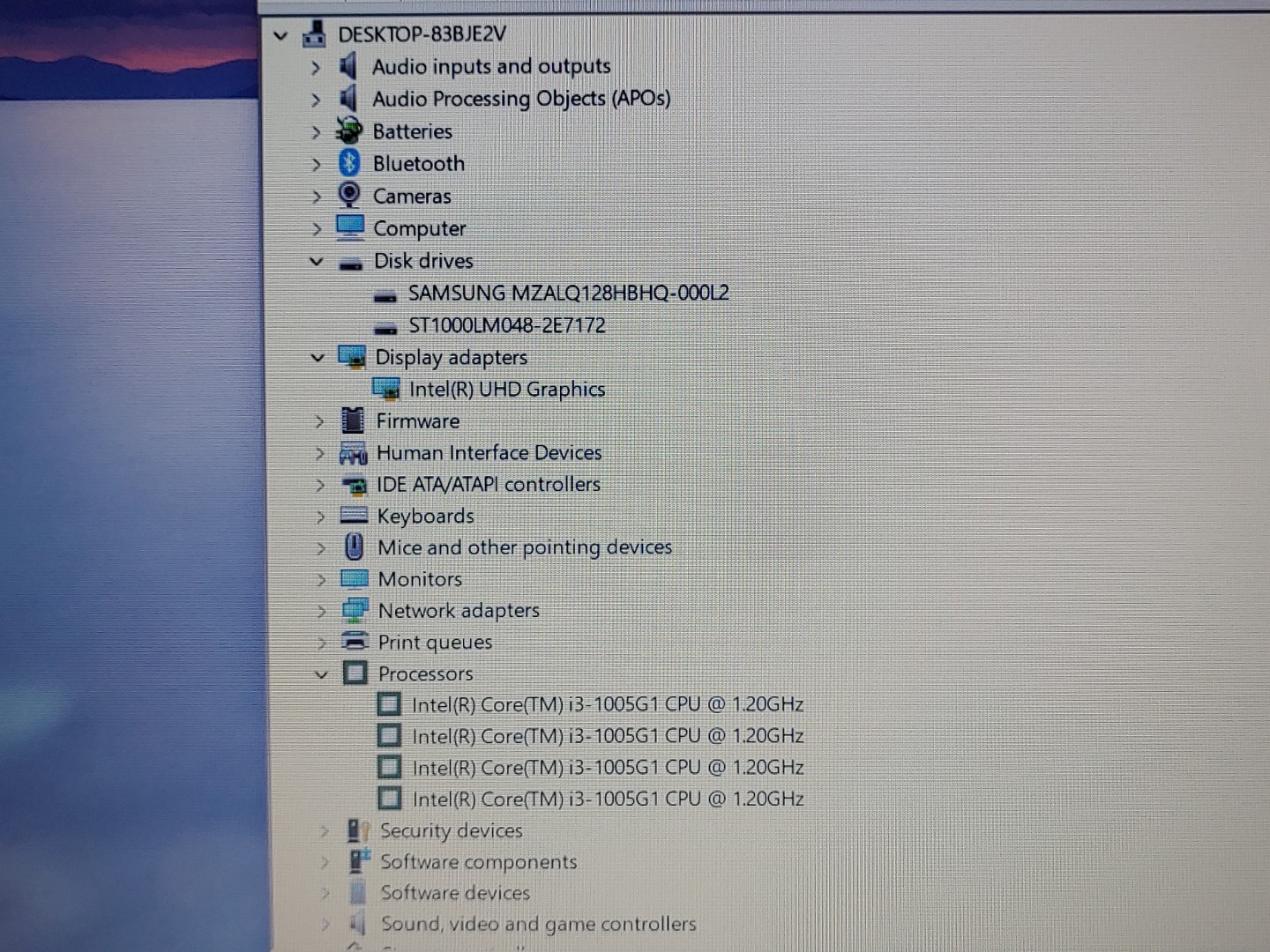 Lenovo V15-IIL 15.6" Intel i3-1005G1 8GB 128GB SSD + 1TB HDD Win11Home *NO A/C* - Image 9