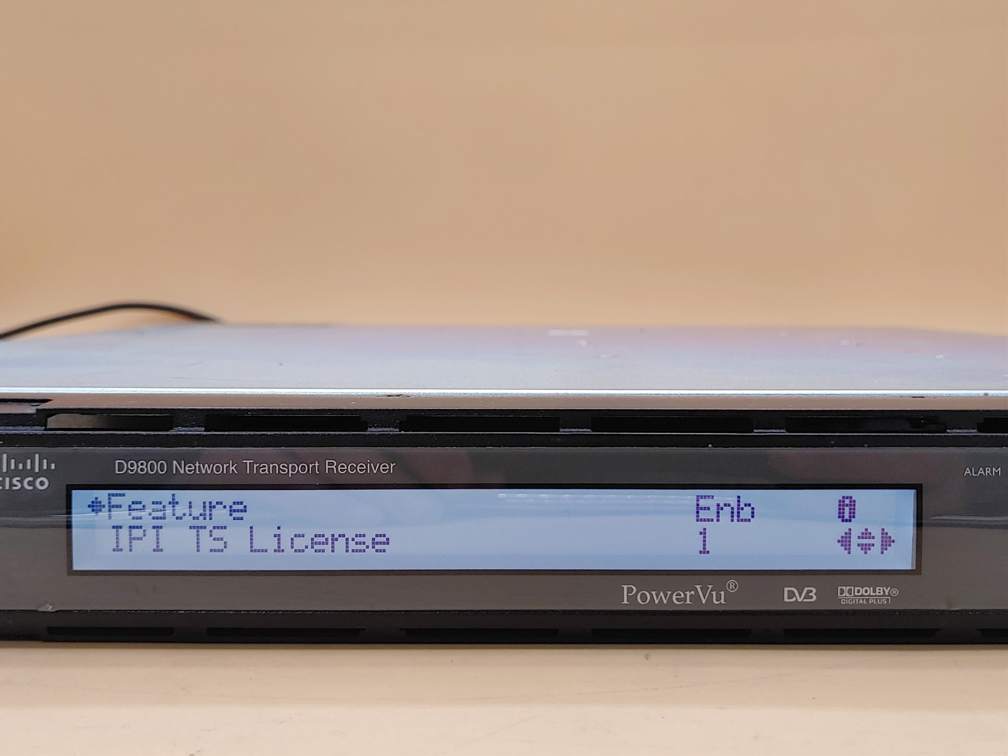 Cisco D9800 Network Transport Receiver DVB-S2, ASI, MPEG-2/4 Decoder **AS-IS**** - Image 5