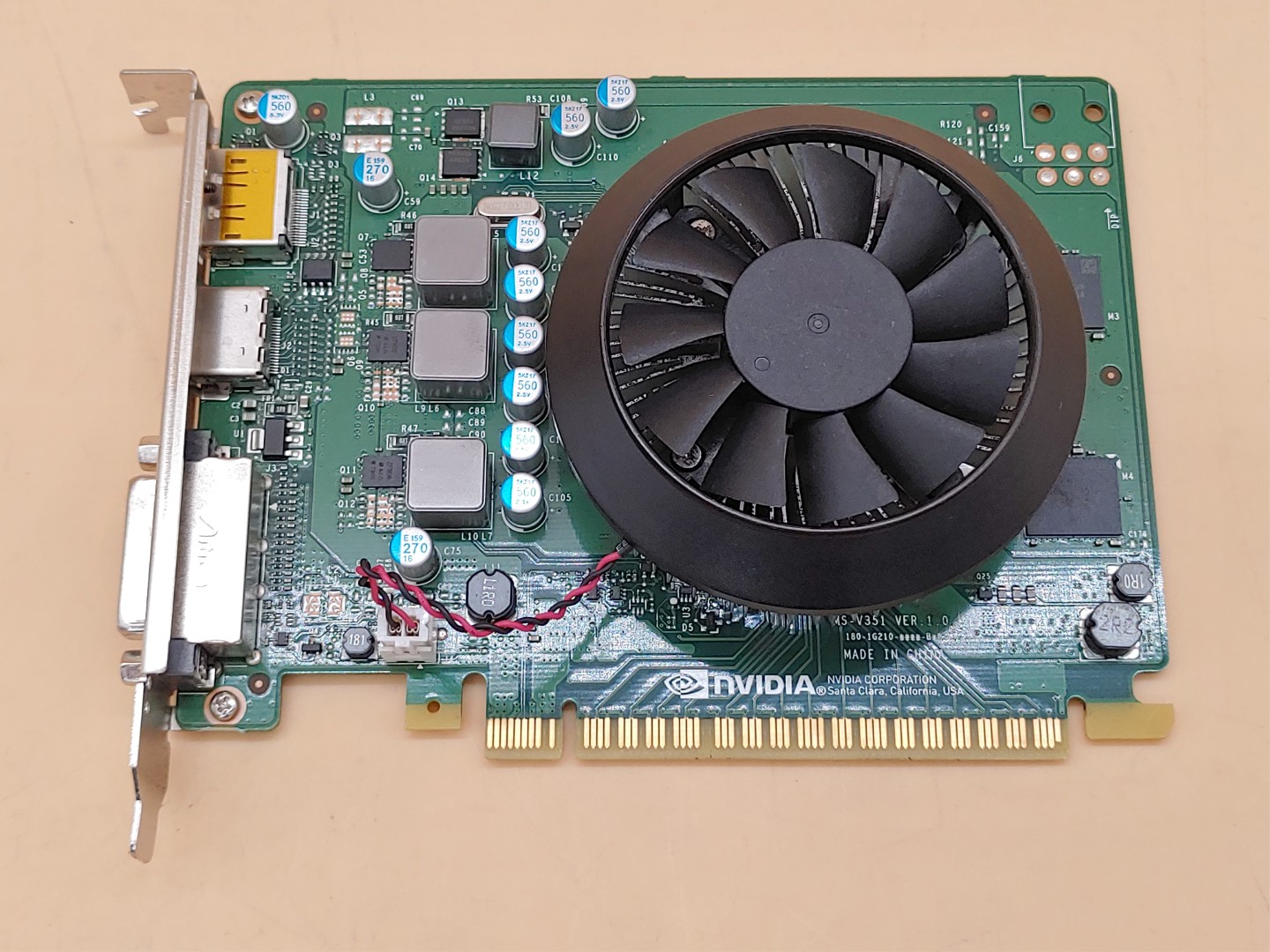 Dell NVIDIA GeForce GTX 1050 Ti 4GB GDDR5 HDMI DVI DP Graphics Card (DVP9W) - Image 4