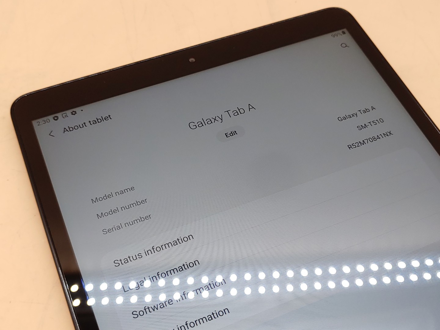 Samsung Galaxy Tab A 10.1" (2019) SM-T510 128GB Wi-Fi Tablet (Gray) - Image 8