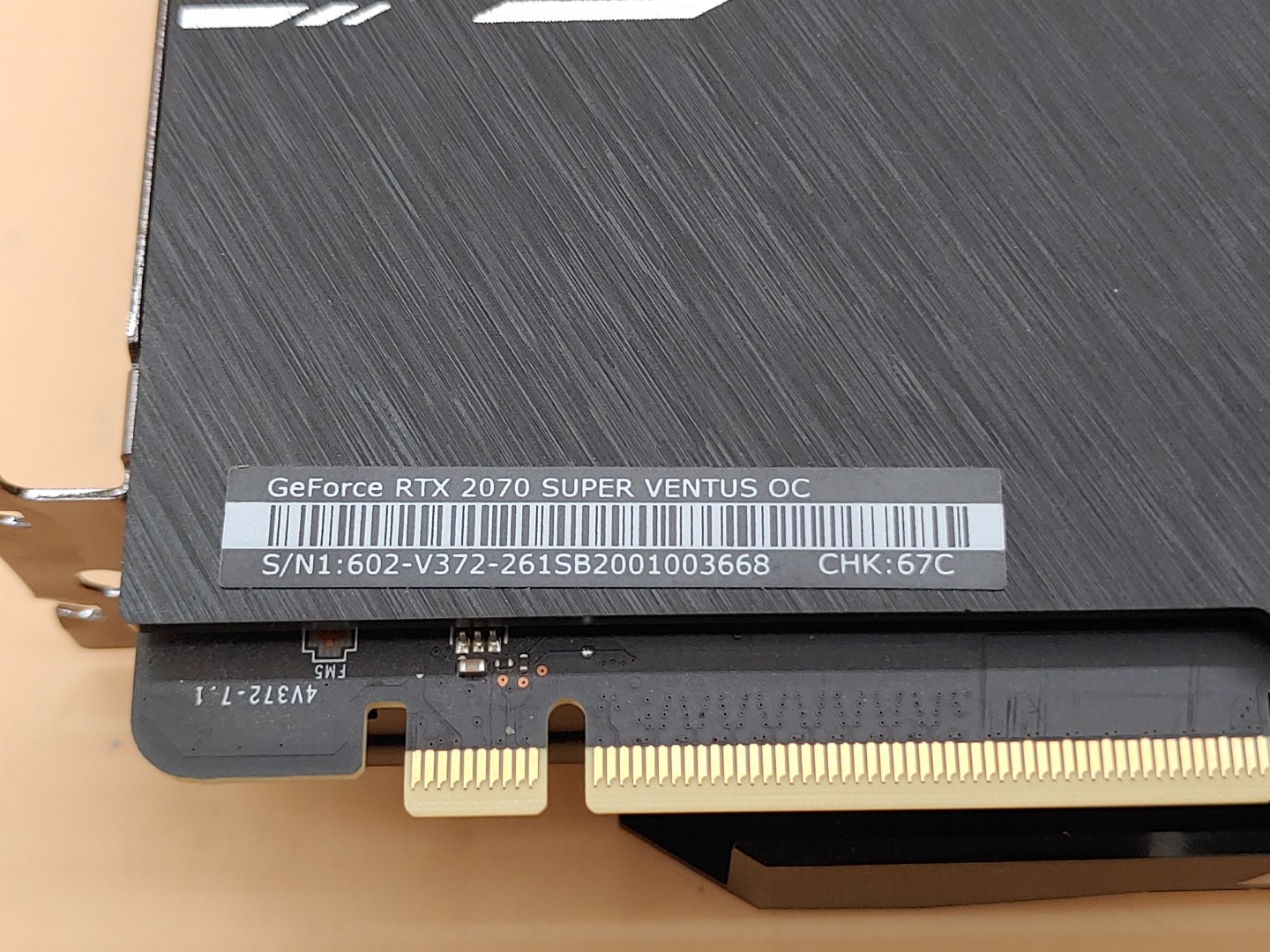 MSI GeForce RTX 2070 Super Ventus OC 8GB GDDR6 PCI-E Graphics Card - Image 9