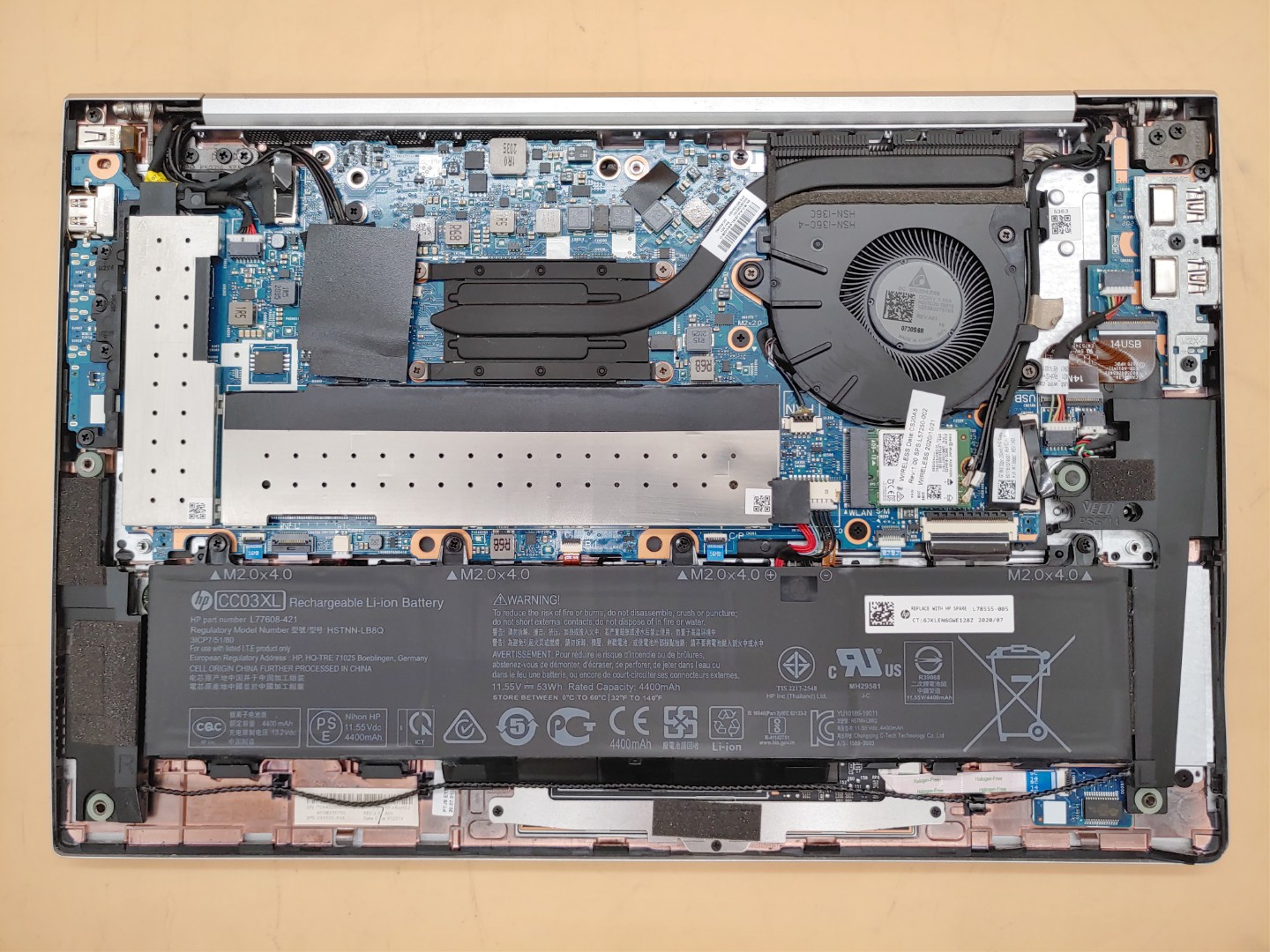 HP EliteBook 840 G7 14" Intel i5-10210U 16GB *NO SSD/NO OS/NO AC* ***READ*** - Image 7