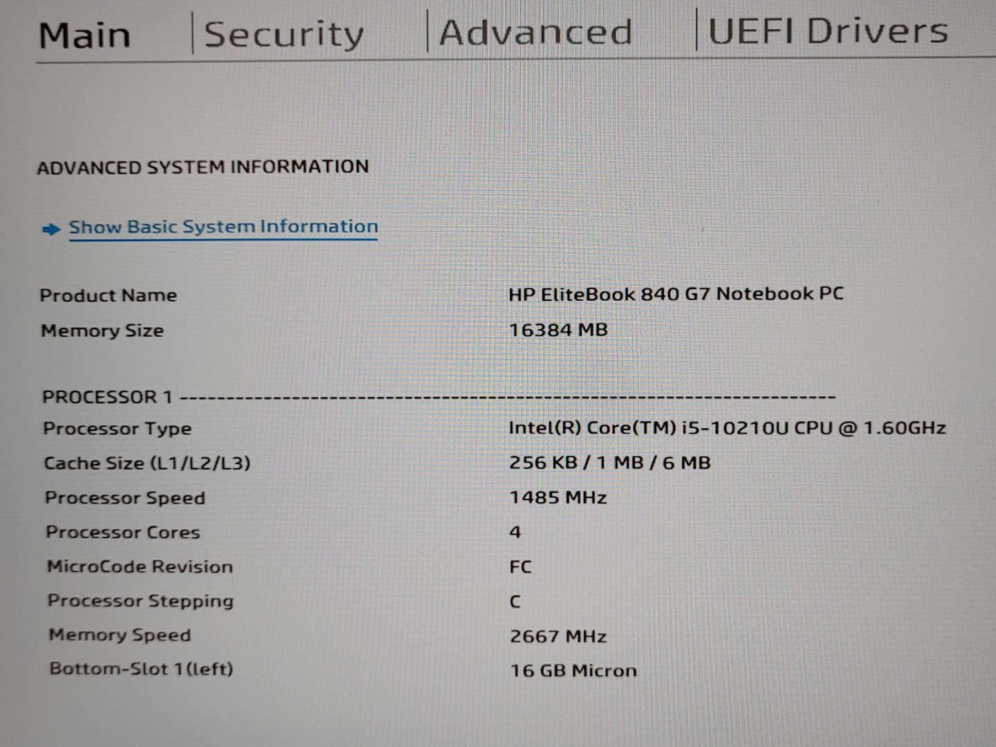 HP EliteBook 840 G7 14" Intel i5-10210U 16GB *NO SSD/NO OS/NO AC* ***READ*** - Image 12