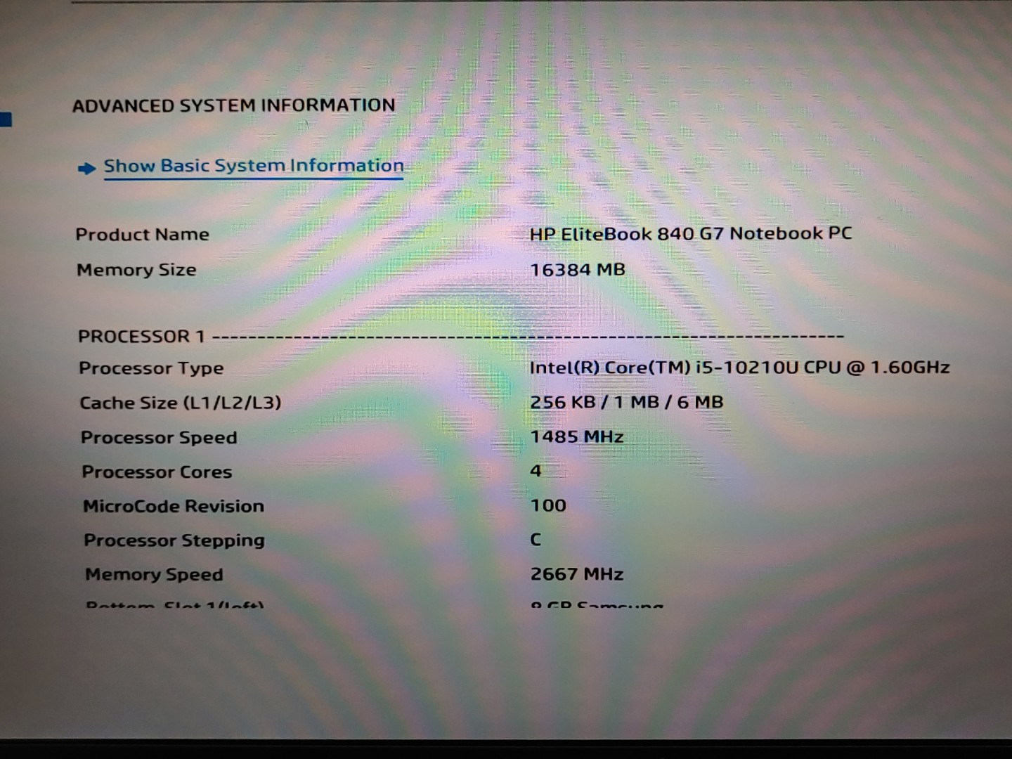 HP EliteBook 840 G7 14" Intel i5-10210U 16GB *NO SSD/NO OS/NO AC* ***READ**** - Image 12