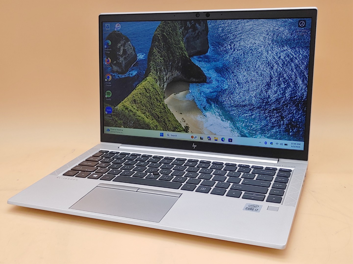 HP EliteBook 840 G7 14" Intel i7-10510U 16GB RAM 512GB SSD Win11Pro **NO A/C**