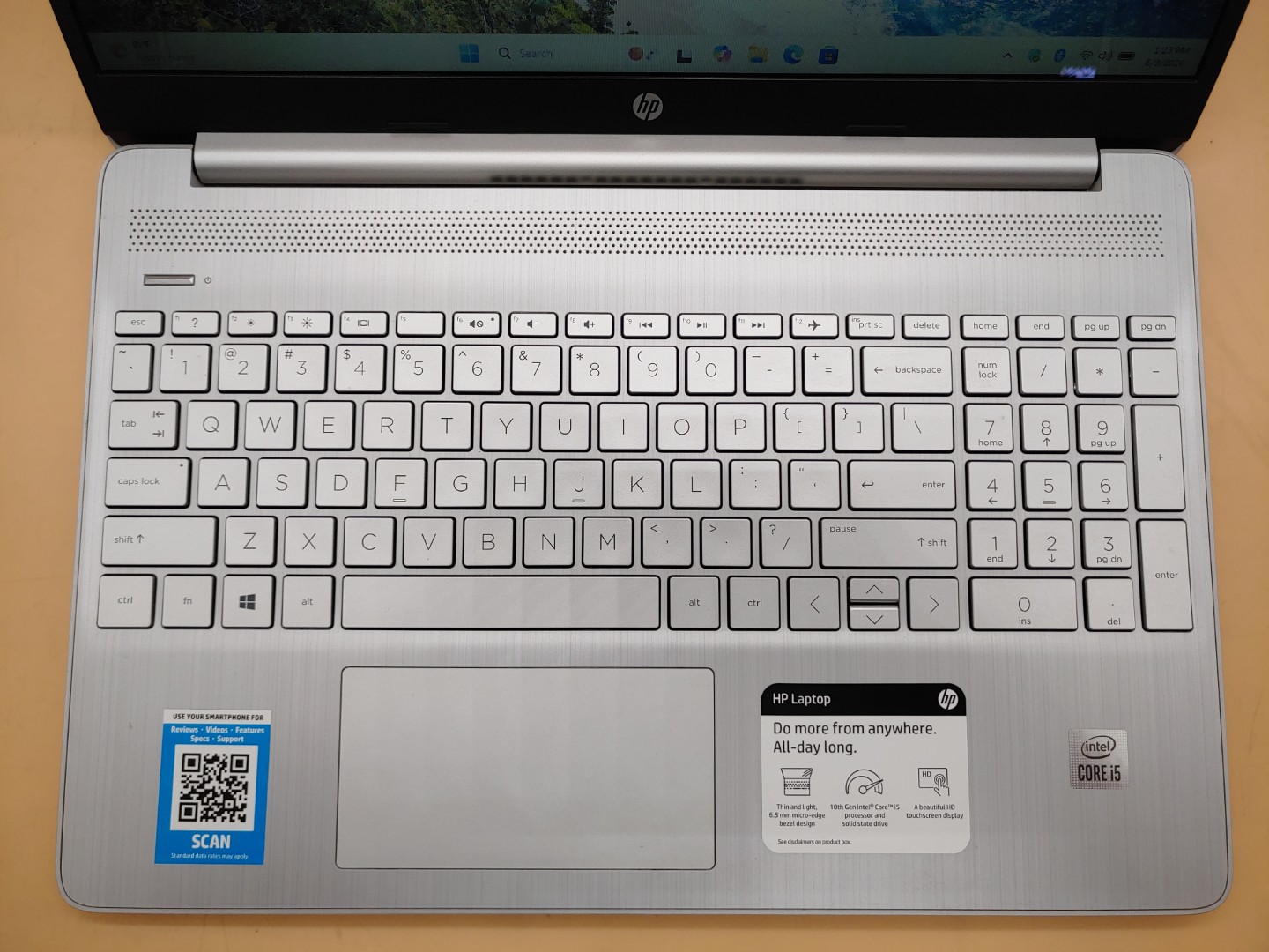 HP Notebook 15-dy1043dx 15.6" Touch Intel i5-1035G1 12GB 256GB SSD Win11 *NO A/C - Image 4
