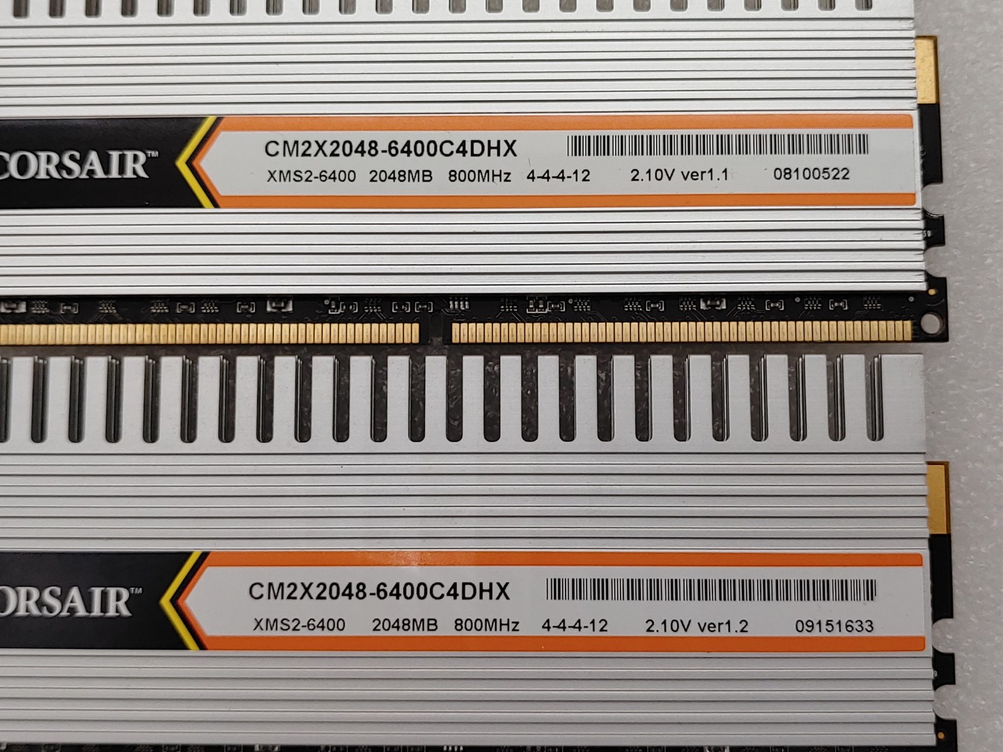 Corsair XMS2 8GB (4x2GB) DDR2 (CM2X2048-6400C4DHX) 800MHz Desktop Memory - Image 4