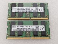 SK Hynix 16GB 2Rx8 PC4-2400T HMA82GS6AFR8N-UH SODIMM Laptop Memory - LOT of (2)